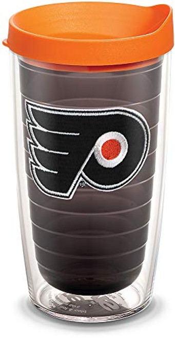 Tervis NHL Philadelphia Flyers Primary Logo Tumbler with Emblem and Orange Lid 16oz Quartz Tervis NHL Philadelphia Flyers Primary Logo Tumbler with Emblem and Orange Lid 16oz Quartz