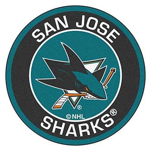 FANMATS 18885 NHL San Jose Sharks Roundel Mat FANMATS 18885 NHL San Jose Sharks Roundel Mat