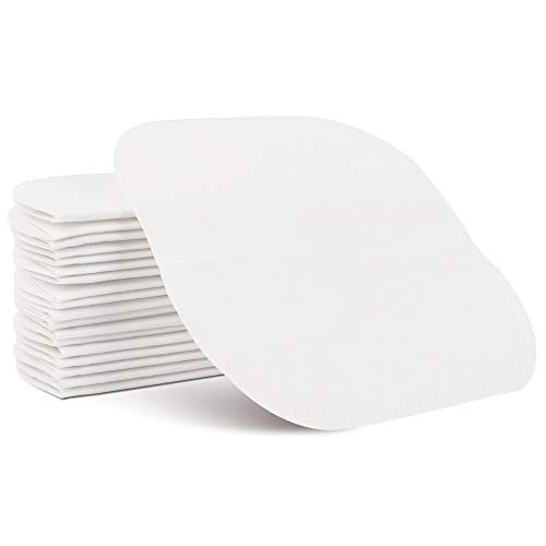 Upgrade Largest Underarm Sweat Pads 80 Packs Premium Armpit Sweat Pads Fight Hyperhidrosis for Men   Women Armpit Underarm Shields Comfortable Unflavored Non Visible Sweat Free Armpit Protection