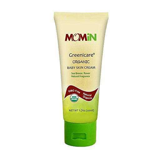 MOMiN USDA Organic Baby Skin Cream with Shea   Cocoa Super Gentle Extra Moisturizing 17 Fl Oz