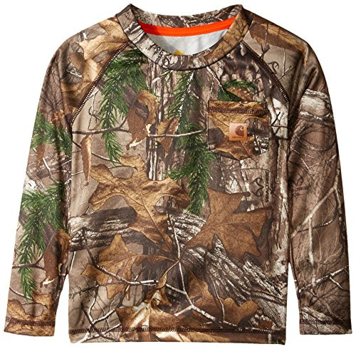 Carhartt Little Boys  Force Camo Pocket Tee Realtree Xtra 2T