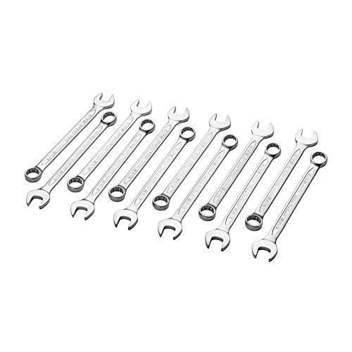 Jetech 9 16 Inch Combination Wrench  12 Pack    Durable SAE Inch Cr V Steel High Strength Spanner in Sand Blasted Finish