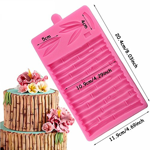 Joinor 3D Bamboo Silicone Mold Cake Border Fondant Molds DIY Sugarcraft Cake Decorating Tools Candy Chocolate Gumpaste Moulds Joinor 3D Bamboo Silicone Mold Cake Border Fondant Molds DIY Sugarcraft Cake Decorating Tools Candy Chocolate Gumpaste Moulds