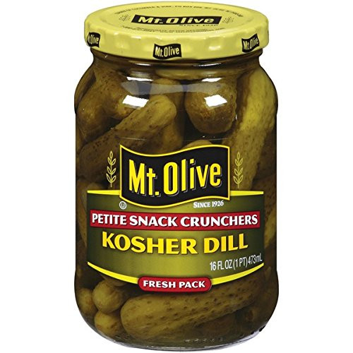 Mt Olive Petite Snack Crunchers Kosher Dills 16 FL Oz Mt Olive Petite Snack Crunchers Kosher Dills 16 FL Oz
