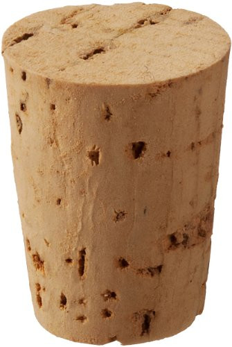 Frey Scientific Natural Cork 14mm Top Diameter 11mm Bottom Diameter  3 Size  Pack of 100
