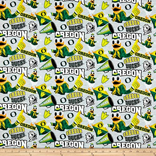 Sykel Enterprises NCAA Oregon Collegiate Mascot Multi Fabric by the Yard Sykel Enterprises NCAA Oregon Collegiate Mascot Multi Fabric by the Yard