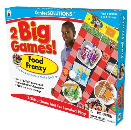 Unkno Carson Dellosa Publishing Two Big Games Food Frenzy