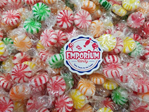 Colombina Fruit Starlights   2 lbs of Individually Wrapped Assorted Fresh Bulk Candy with Refrigerator Magnet