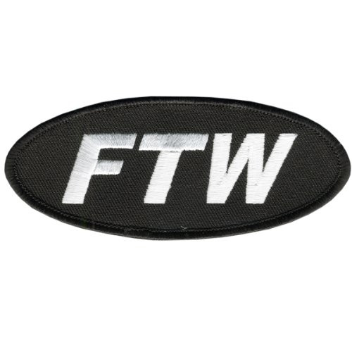 Hot Leathers Ftw Patch  4  Width x 2  Height