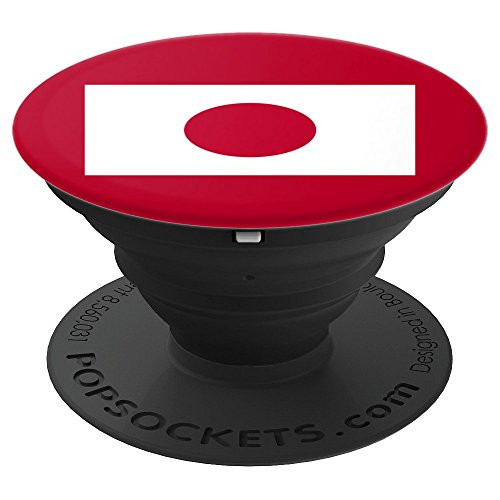Japanese Flag of Japan   Country Pride Gift Nationality PopSockets Grip and Stand for Phones and Tablets
