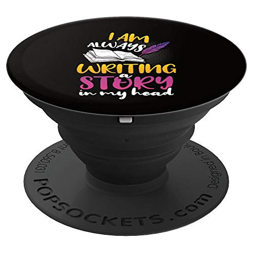 Authors Gift funny for Book Publisher and Writers PopSockets Grip and Stand for Phones and Tablets Authors Gift funny for Book Publisher and Writers PopSockets Grip and Stand for Phones and Tablets
