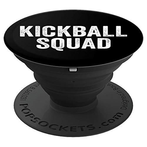 Kickball Squad Kickball Team Player Funny Gift Retro Game PopSockets Grip and Stand for Phones and Tablets