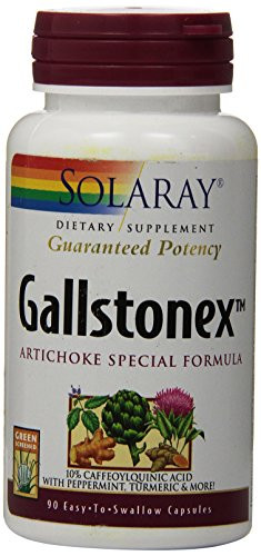Solaray Gallstonex Artichoke Special Formula Supplement 450 mg   90 Count