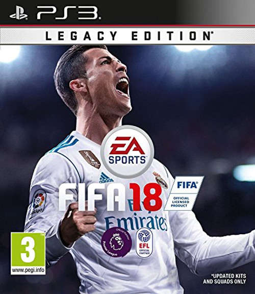 FIFA 18 Legacy Edition  PS3  UK IMPORT REGION FREE