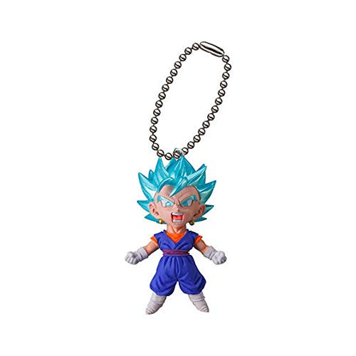 Bandai Gashapon Dragon Ball UDM V Jump 06 Figure Swing Keychain~ssgss Vegeto
