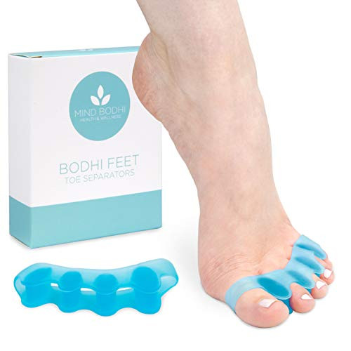 Mind Bodhi Toe Separators to Correct Bunions and Restore Toes to Their Original Shape Bunion Corrector Toe Spacers Toe Straightener Toe Stretcher Big Toe Correctors Universal Size Blue Mind Bodhi Toe Separators to Correct Bunions and Restore Toes to Their Original Shape Bunion Corrector Toe Spacers Toe Straightener Toe Stretcher Big Toe Correctors Universal Size Blue