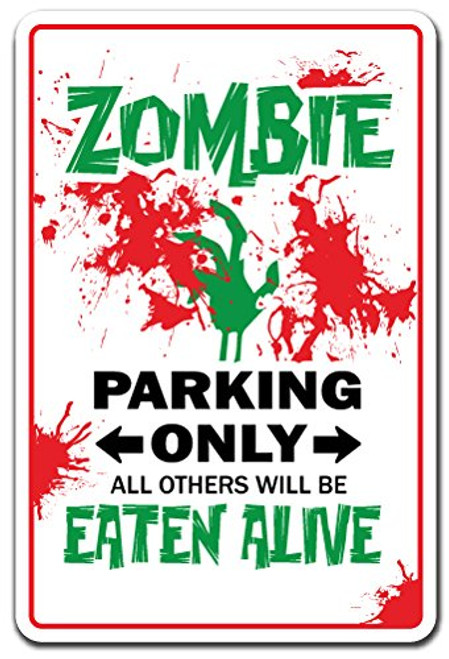 SignMission Zombie Sign Undead Creatures Horror Fantasy Movies Films Games   Indoor Outdoor   12  Tall SignMission Zombie Sign Undead Creatures Horror Fantasy Movies Films Games   Indoor Outdoor   12  Tall