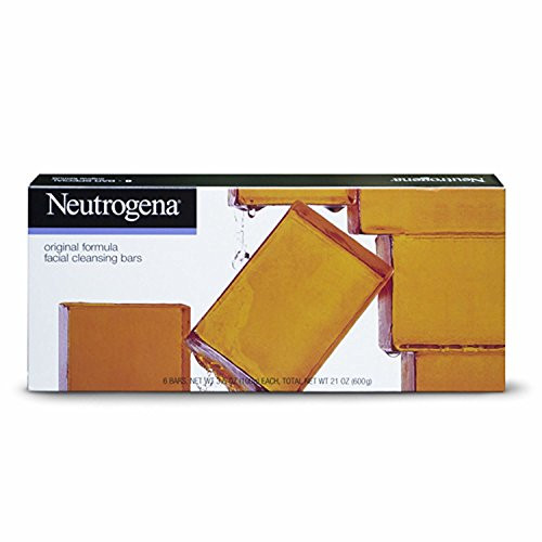 Neutrogena Original Gentle Facial Cleansing Bar with Glycerin Pure Transparent Face Wash Bar Soap Free of Harsh Detergents Dyes Hardeners 35 oz Pack of 6 Neutrogena Original Gentle Facial Cleansing Bar with Glycerin Pure Transparent Face Wash Bar Soap Free of Harsh Detergents Dyes Hardeners 35 oz Pack of 6