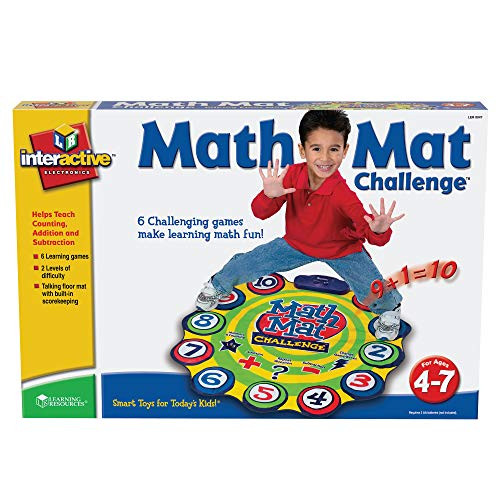 Learning Resources LER0047 A1 Math Mat Challenge Game