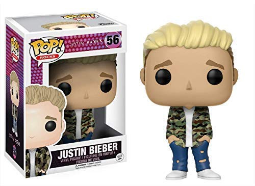 Funko Pop Rocks: Music - Justin Bieber Toy Figure Funko Pop Rocks: Music - Justin Bieber Toy Figure