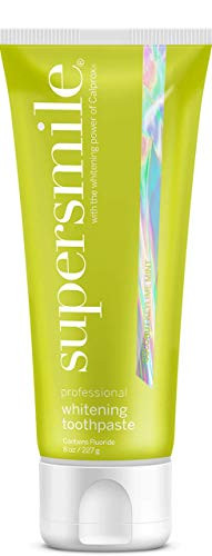 Supersmile Professional Teeth Whitening Toothpaste with Fluoride Coconut Key Lime 8 Oz
