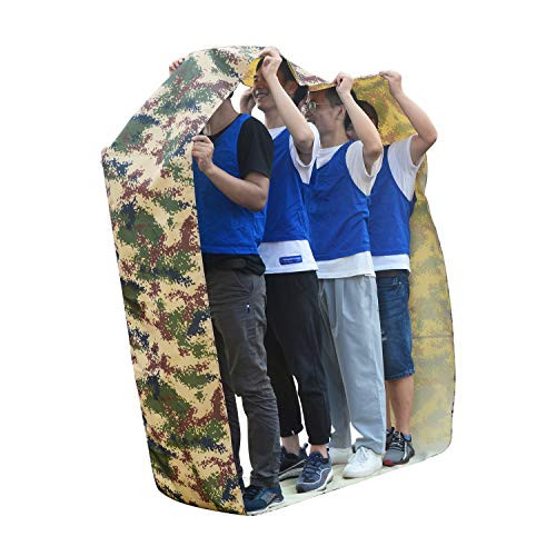 KINDEN Run Mat Teamwork Games Group Learning Activity for Kids and Adults Field Day Game Color 04 20ft