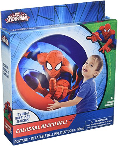 Marvel Spiderman 26" inch Colossal Jumbo Beach Ball in Box