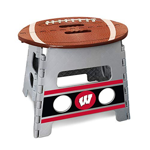 FANMATS NCAA Wisconsin Badgers Folding Step Stool