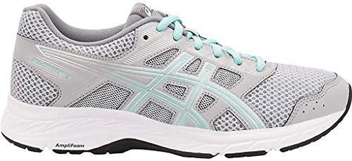 ASICS Women s Gel Contend 5 Running Shoes 95M MID Grey ICY Morning