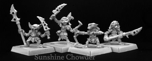 Goblin Warriors  4  60006   Pathfinder   Reaper Miniatures?D D Gaming Wargames  G fbhre h4 8rdsf tg1306843