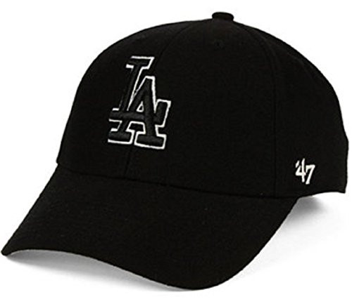 47 Authentic Los Angels Dodgers MVP   Black   White