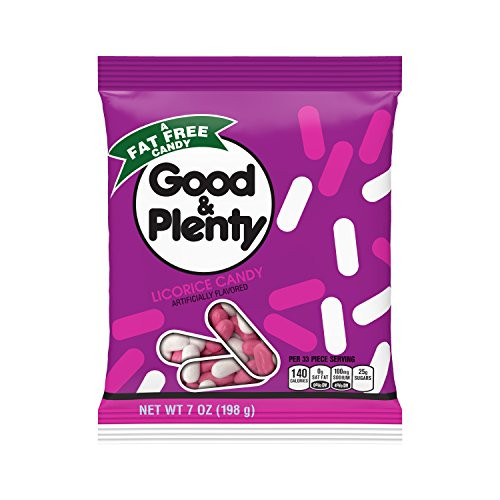 GOOD   PLENTY Licorice Candy 7 Ounce  Pack of 12