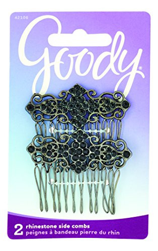 Goody Classics Metal Domed Hair Barrette 2 Count
