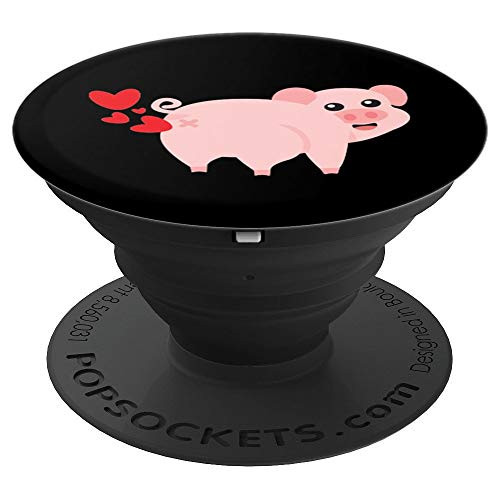 Pig Hearts Funny Cute Valentines Day Gift PopSockets Grip and Stand for Phones and Tablets Pig Hearts Funny Cute Valentines Day Gift PopSockets Grip and Stand for Phones and Tablets