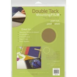 Grafix Films  2 Pack  Double Tack Mounting Film 9 inch x 12 inch 3 Pack KDT3