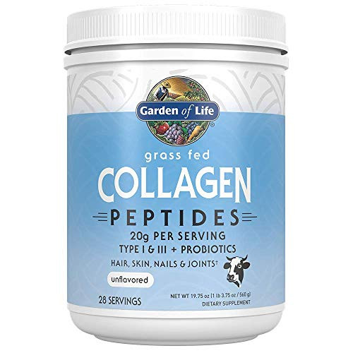 Garden of Life Grass Fed Collagen Peptides Powder Unflavored 28 Servings Collagen Powder for Women Men Hair Skin Nails Joints Collagen Protein Powder Collagen Supplements Hydrolyzed Keto Garden of Life Grass Fed Collagen Peptides Powder Unflavored 28 Servings Collagen Powder for Women Men Hair Skin Nails Joints Collagen Protein Powder Collagen Supplements Hydrolyzed Keto