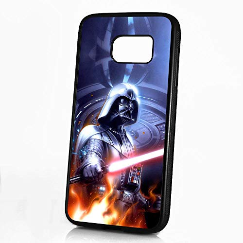 (for Samsung Galaxy S7 Edge) Durable Protective Soft Back Case Phone Cover - HOT30438 Starwars Darth Vader