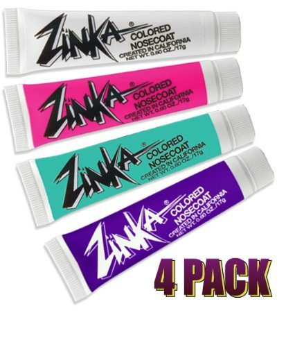 Zinka 4 Pack   White Teal Pink Purple