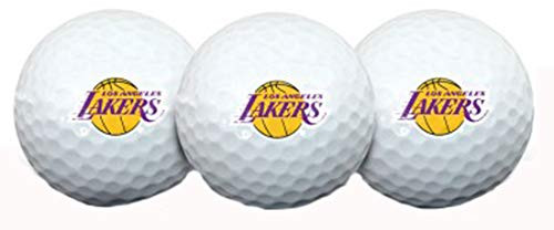 WinCraft NBA Los Angeles Lakers Golf Ball Sleeve Pack of 3 Individual Golf Balls WinCraft NBA Los Angeles Lakers Golf Ball Sleeve Pack of 3 Individual Golf Balls