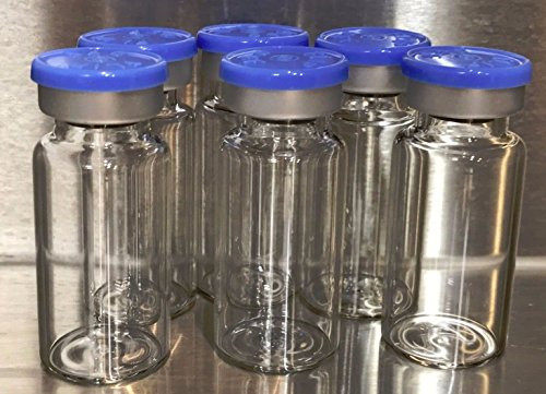 10ml Empty Vials ,Sealed Vials Mixing HIGHEST QUALITY LOWEST PRICE Flip Top - 5 Pack