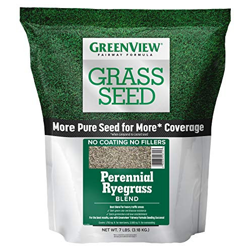 GreenView 2829354 Fairway Formula Grass Seed Perennial Ryegrass Blend 7 lb