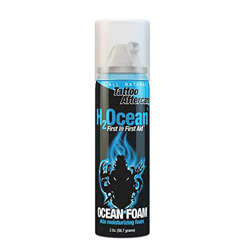 H2Ocean OCEAN FOAM Skin Moisturizing Foam 2 ozl Tattoo Supply