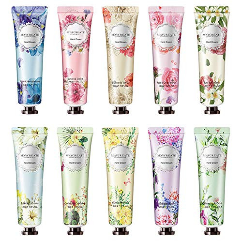 Hand Cream Hand Moisturizer   Plant Fragrance Hand Cream Moisturizing and Nourishing Hand Care Cream for Working Hands Repair Anti Aging Anti Chapping10Pcs