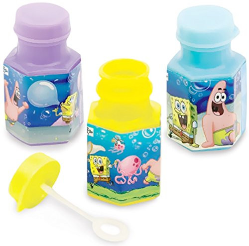 Party Mini Bubble Favors   SpongeBob Collection   Party Accessory