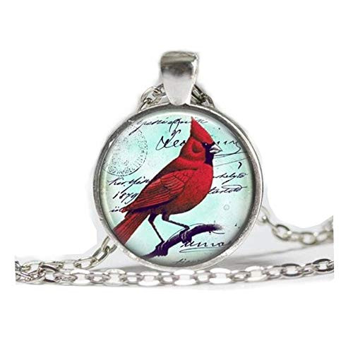 Cardinal Jewelry Cardinal Necklace Cardinal Red Bird Necklace