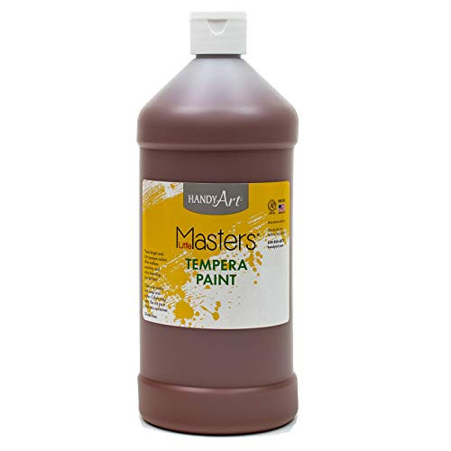 Handy Art Little Masters Tempera Paint 32 ounce Brown