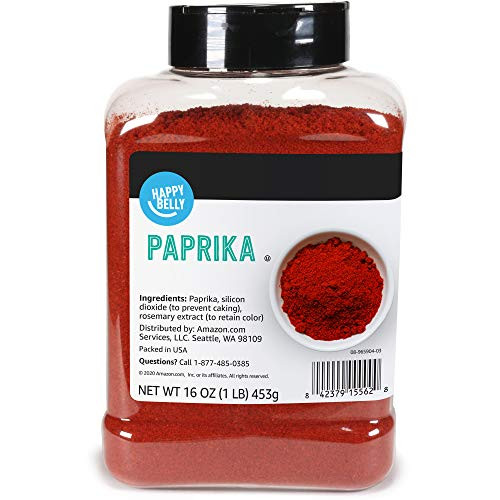 Amazon Brand Happy Belly Paprika 16 Ounces Amazon Brand Happy Belly Paprika 16 Ounces