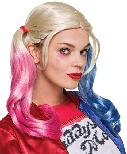 Rubie s Costume Co Women s Suicide Squad Harley Quinn Value Wig As Shown One Size
