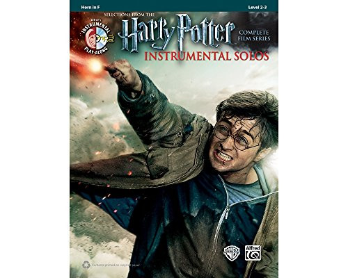 Alfred Harry Potter Instrumental Solos for Horn in F   Book CD