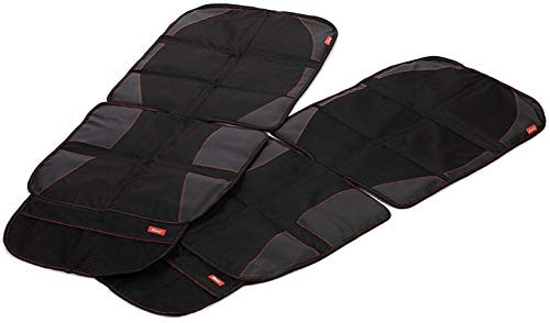 Diono Two2Go Ultra Mat Car Seat Protector Black  2 Pack